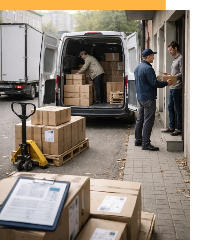 Доставка грузов от двери до двери с таможней от 47871 руб.