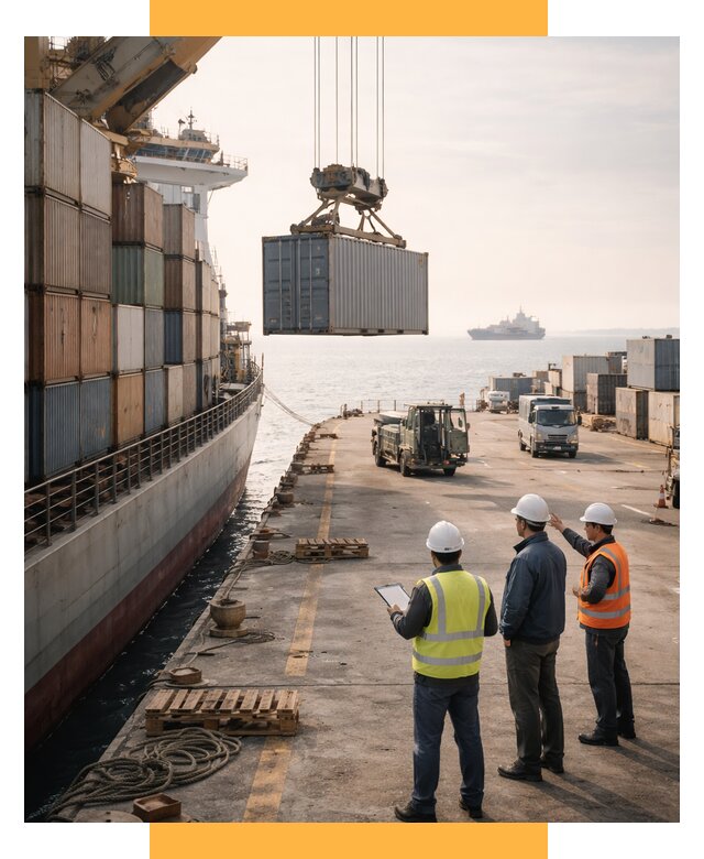 Морские перевозки грузов по миру от 47871 р. | СетСервис-Кмн