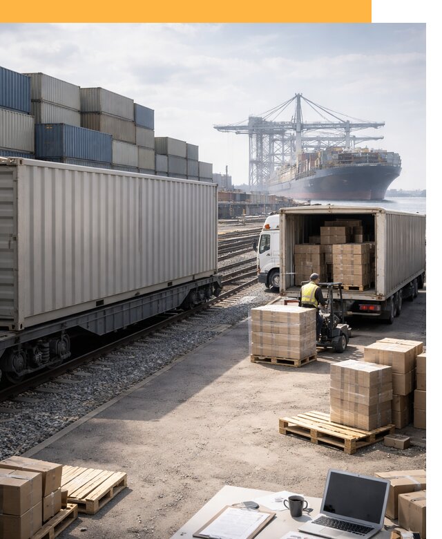 Мультимодальные перевозки грузов по миру от 47871 руб