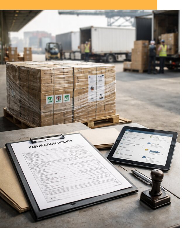 Страхование международных грузов от 3723 руб, полная защита