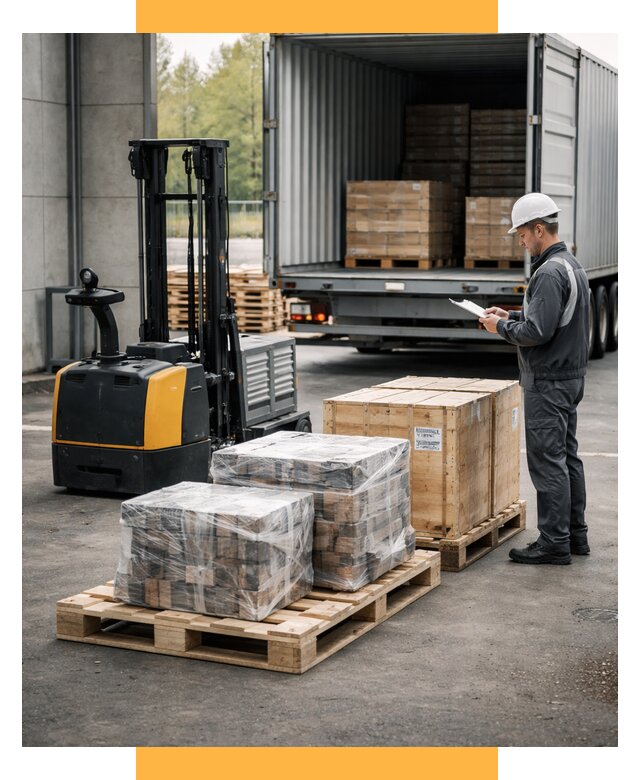 Доставка оборудования из Европы под ключ от 47871 р. | СетСервис-Кмн