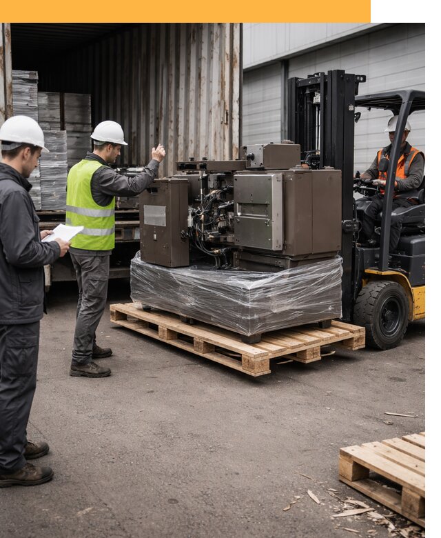 Доставка промышленного оборудования из Европы от 47871