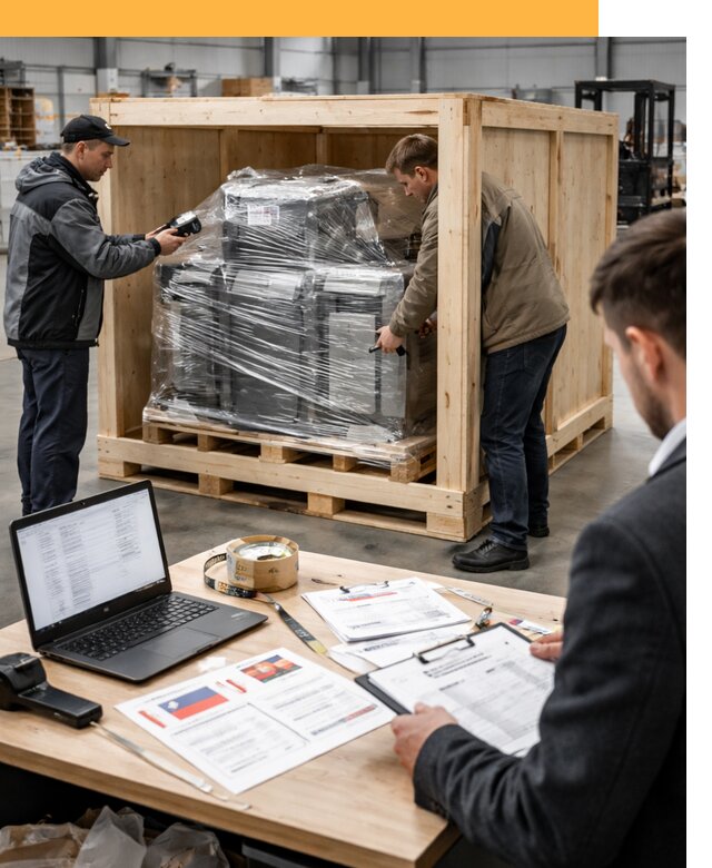 Доставка промышленного оборудования из США от 69147 руб