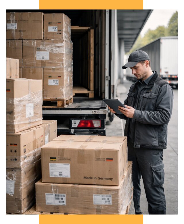 Доставка грузов из Германии от 47871 р. быстро - СетСервис-Кмн