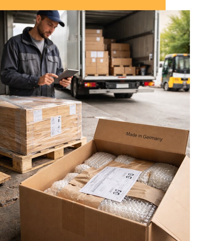 Доставка грузов из Германии от 47871 руб с таможенным оформлением