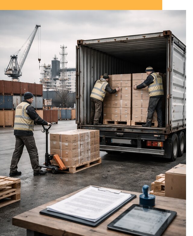 Доставка грузов из Латвии от 26595 руб, морская, авто, авиа