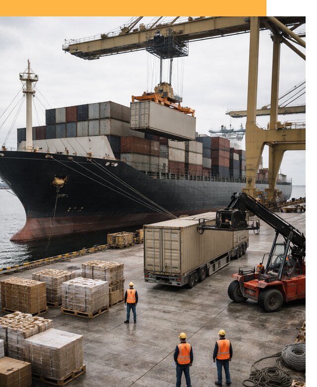 Морские перевозки из Индии: доставка FCL/LCL, таможня от 127656