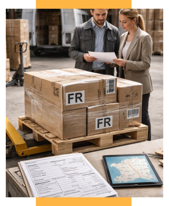 Доставка грузов в Францию от 26595 р., логистика СетСервис-Кмн