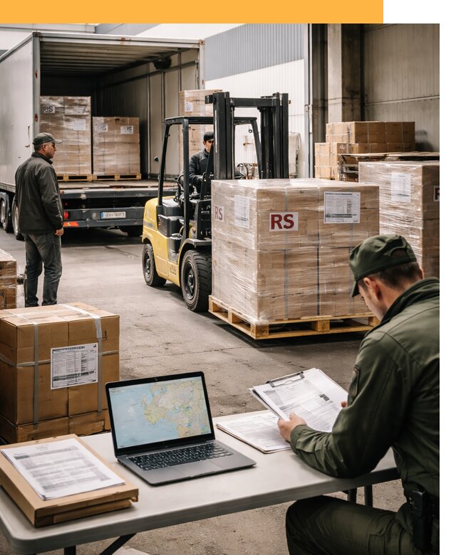 Доставка грузов в Сербию от 47871 руб, международные перевозки