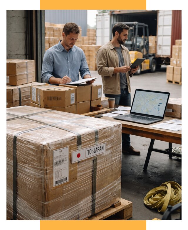 Доставка грузов в Японию от 26595 р., логистика СетСервис-Кмн