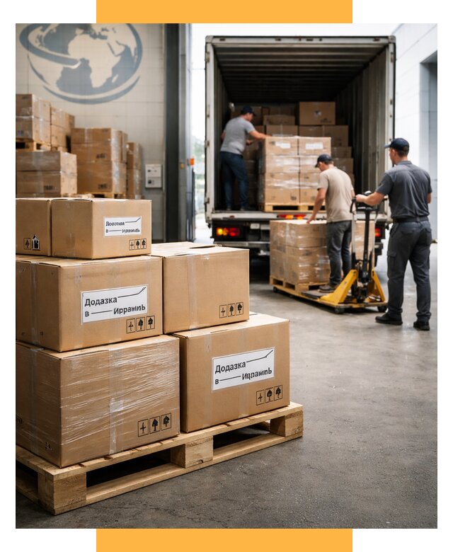Доставка грузов в Израиль и экспорт от 47871 р. СетСервис-Кмн