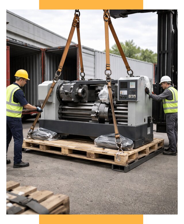 Перевозка станков и таможня от 63828 р. | СетСервис-Кмн логистика