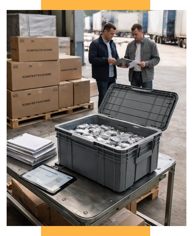 Перевозка комплектующих из Китая от 6915 р. | СетСервис-Кмн