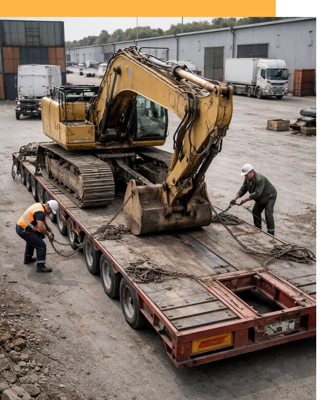 Перевозка спецтехники по России и миру от 47871 руб