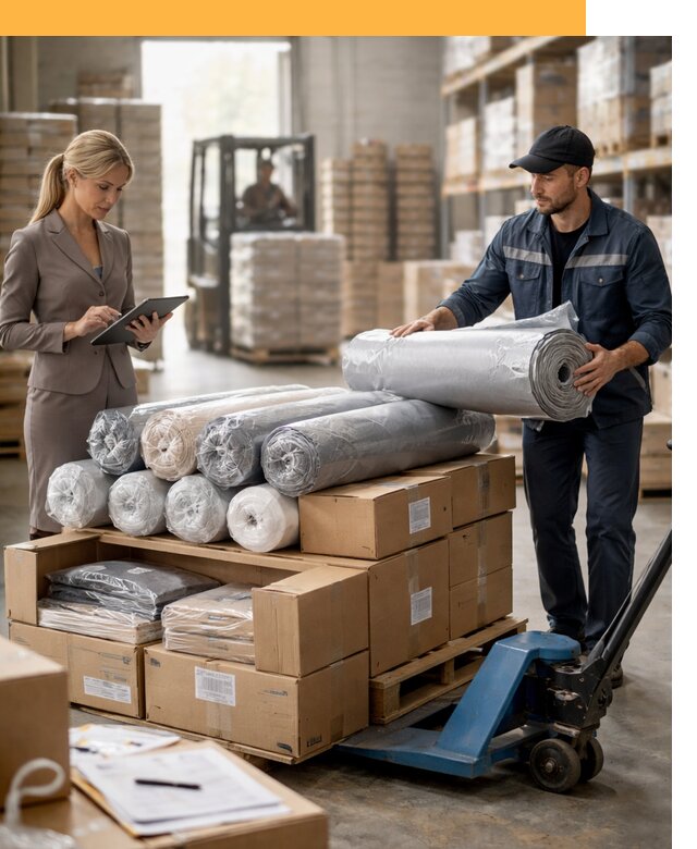 Перевозка текстиля по миру от 15957 руб. с таможней и страхованием