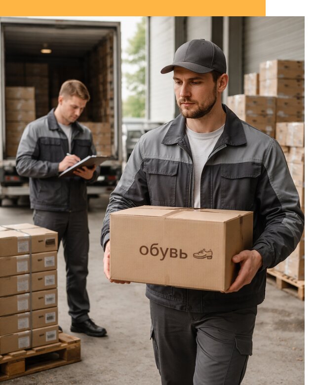Международная перевозка обуви с таможенным оформлением от 4787