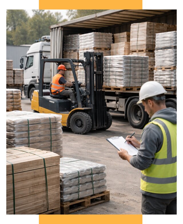 Перевозка строительных материалов от 5851 р. | СетСервис-Кмн