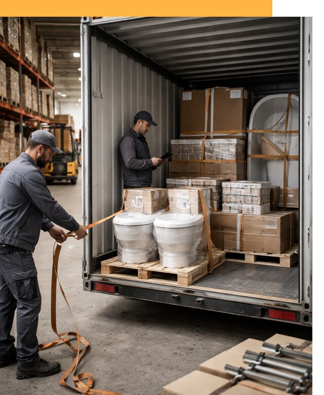 Перевозка сантехнического оборудования по России и миру от 1915