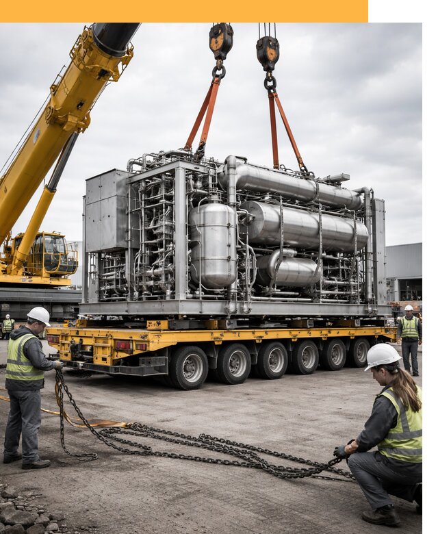 Перевозка тяжеловесных грузов по миру от 159570 руб