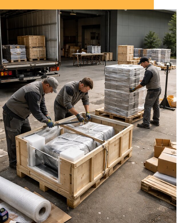 Перевозка выставочных грузов по миру от 26595 руб за м2 с таможней