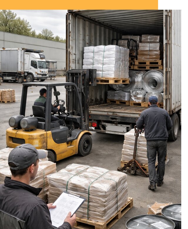 Международная перевозка сырья для производства от 6915 руб