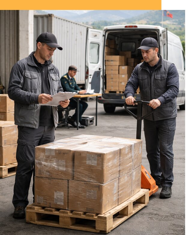 Доставка грузов через Армению, быстрая таможенная очистка от 26595