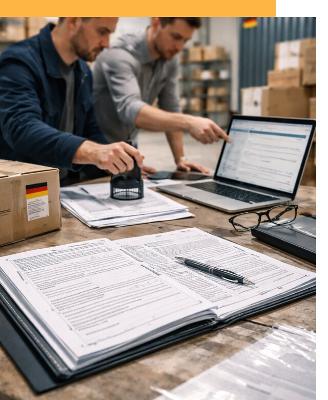 Таможенное оформление грузов из Германии от 9574 руб.