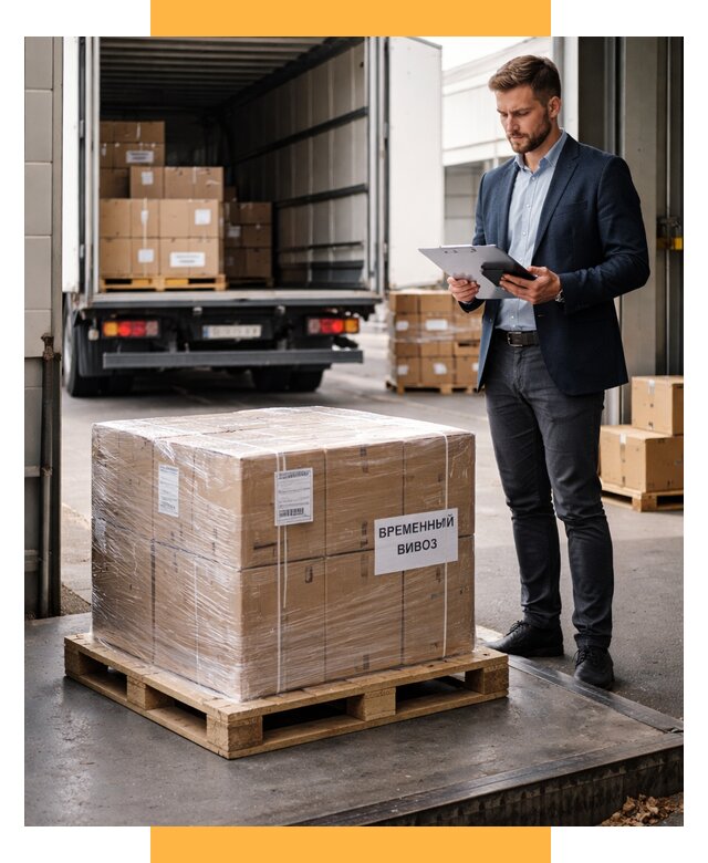 Временный вывоз товаров под ключ от 8510 р. | СетСервис-Кмн