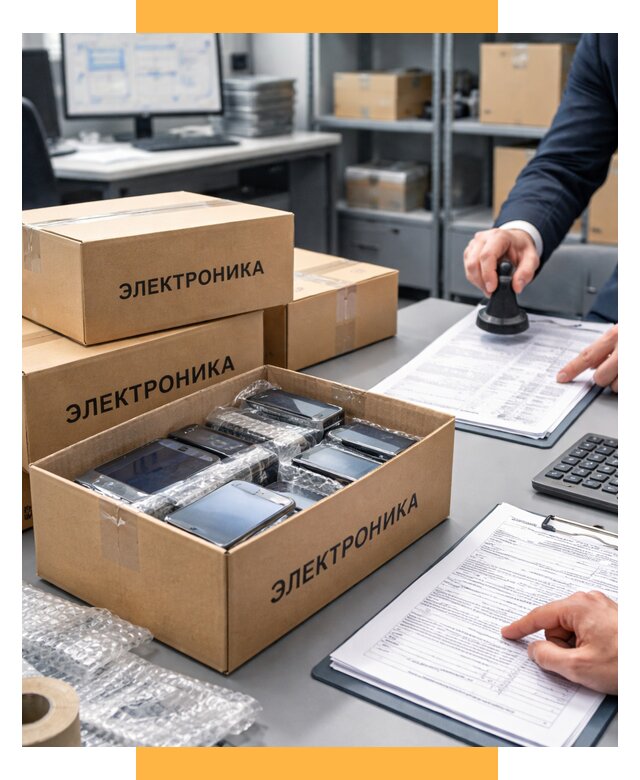 Растаможка электроники под ключ от 8510 р. СетСервис-Кмн