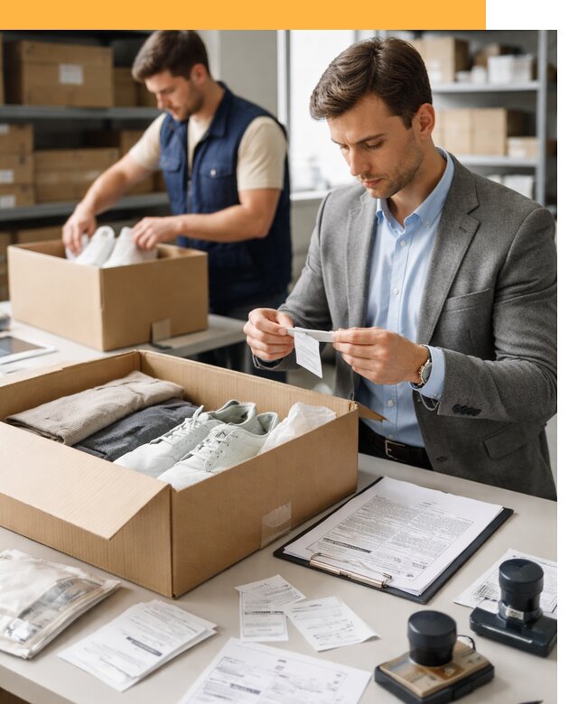 Таможенное оформление одежды и обуви по выгодной цене от 6915 руб