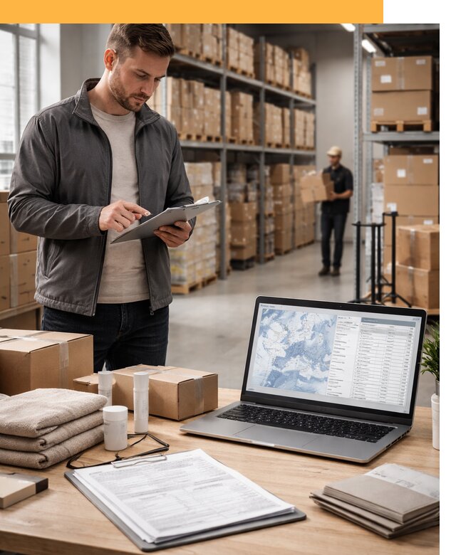 Закупка товаров в Европе под ключ: доставка, таможня от 7979 руб